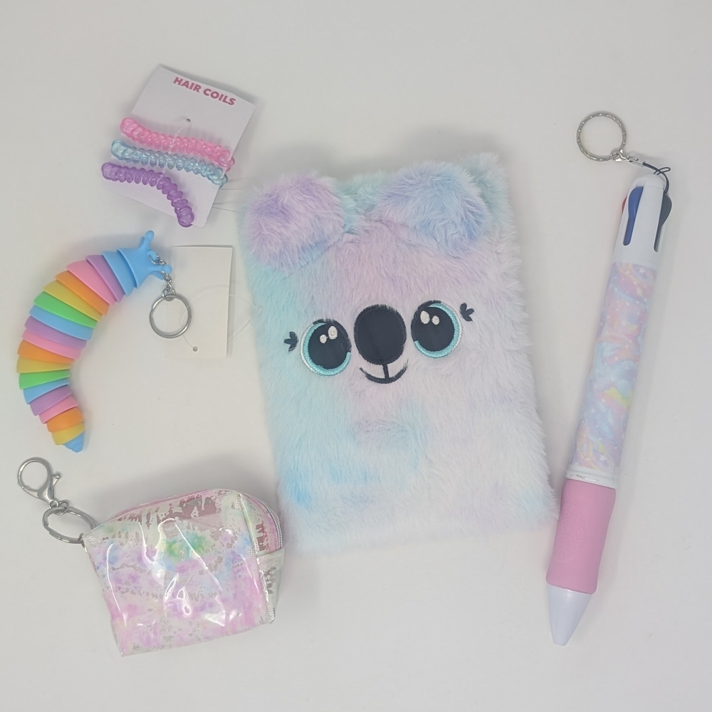 Pastel Koala Notebook and Accessories Set